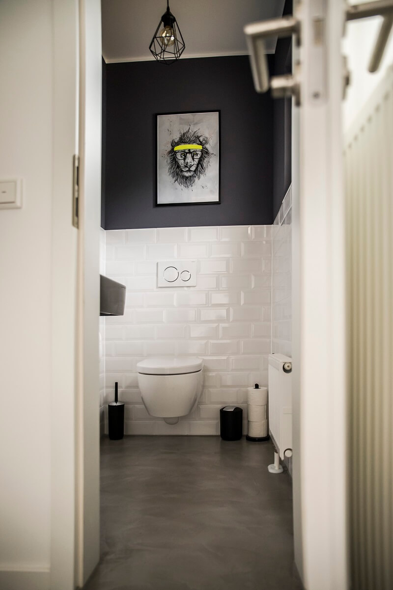 Auch in kleinen Räumen fügt sich der Boden nahtlos in das Gesamtbild ein.